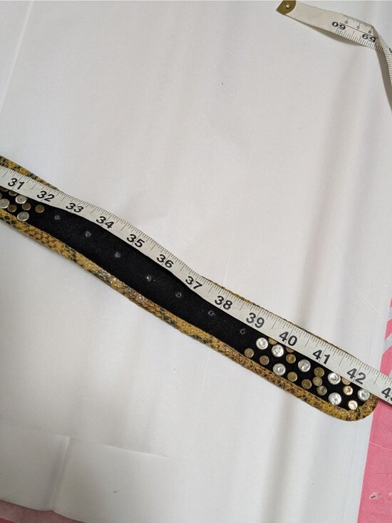 Free People Animal Instinct Pocket Belt Festiva Edgy Boho Utility Womens S/M main image 4